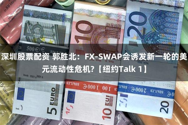 深圳股票配资 郭胜北：FX-SWAP会诱发新一轮的美元流动性危机?【纽约Talk 1】