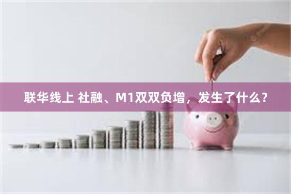 联华线上 社融、M1双双负增，发生了什么？