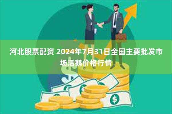 河北股票配资 2024年7月31日全国主要批发市场活鹅价格行情