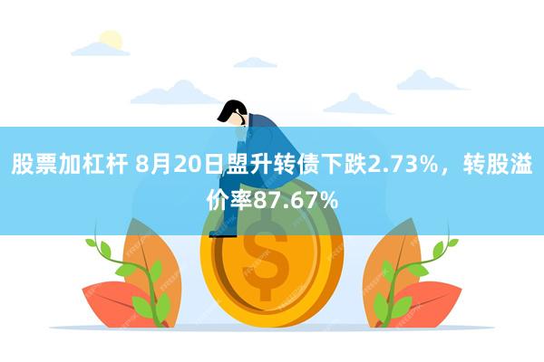 股票加杠杆 8月20日盟升转债下跌2.73%，转股溢价率87.67%