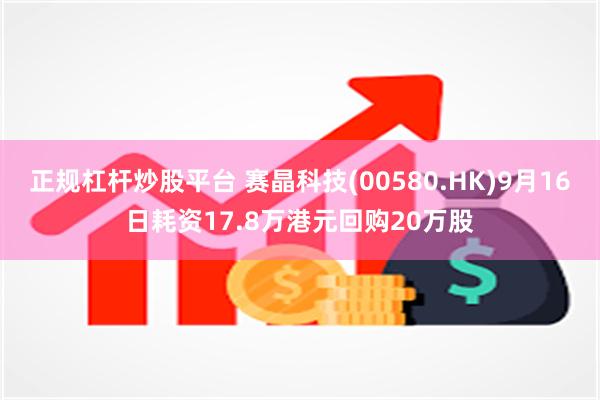 正规杠杆炒股平台 赛晶科技(00580.HK)9月16日耗资17.8万港元回购20万股