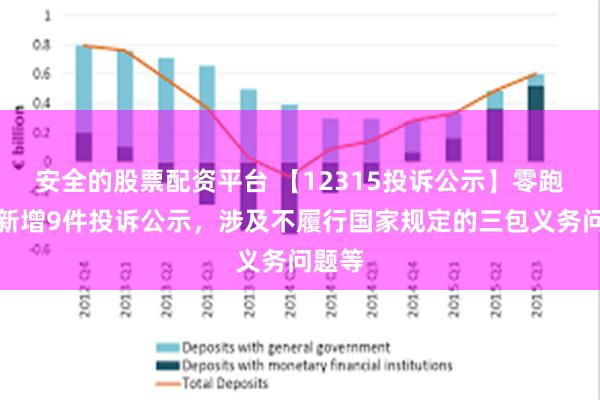 安全的股票配资平台 【12315投诉公示】零跑汽车新增9件投诉公示，涉及不履行国家规定的三包义务问题等